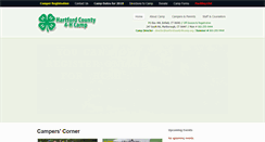 Desktop Screenshot of hartfordcounty4hcamp.org